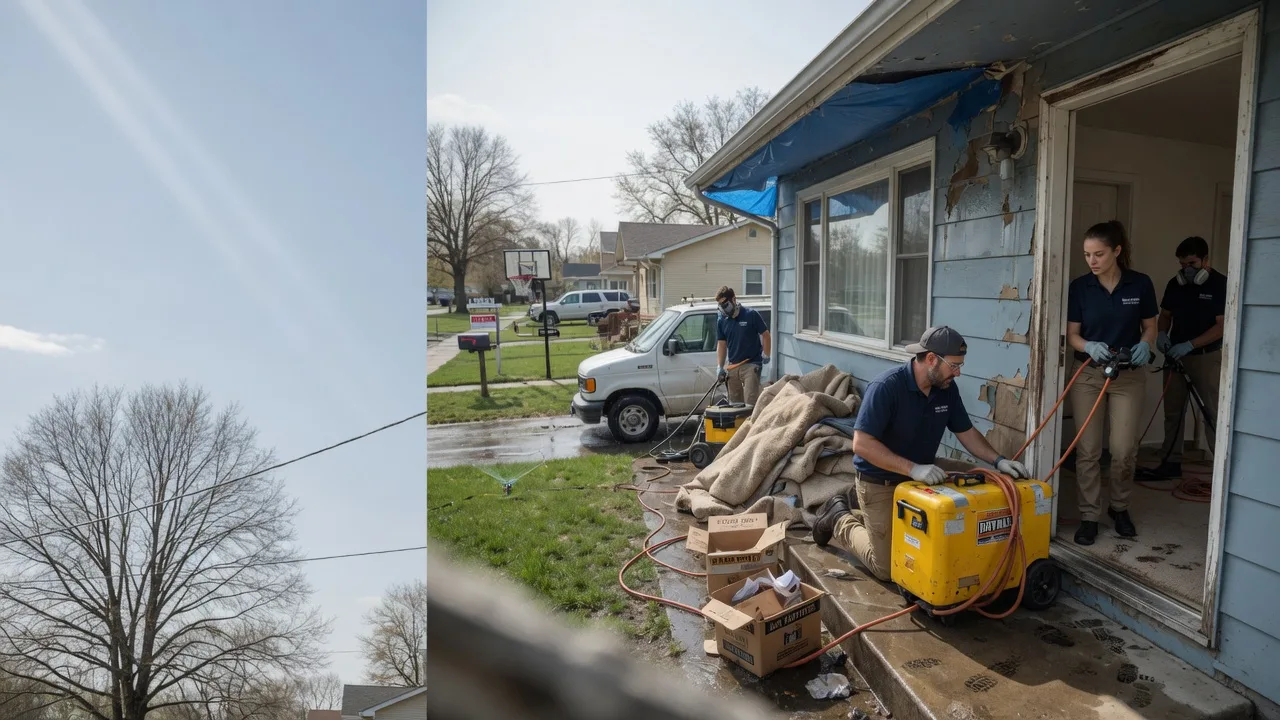 Basement Flood Cleanup in Huntsville, TX near me